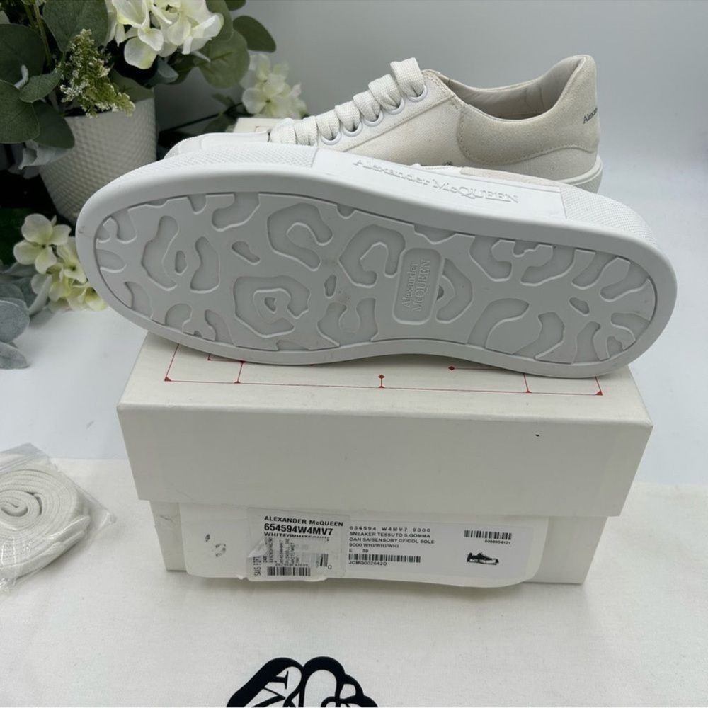 Women’s Alexander McQueen sneakers size 39.5 maiden Italy - Picture 6 of 11